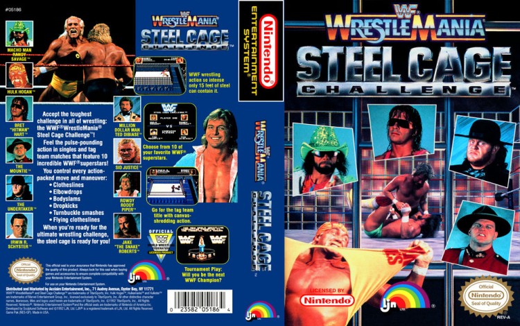 WWF Wrestlemania Steel Cage Challenge - Nintendo NES | VideoGameX