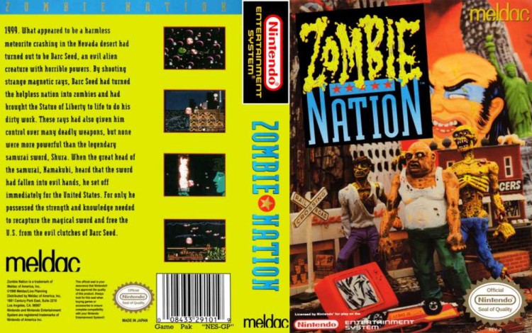 Zombie Nation - Nintendo NES | VideoGameX