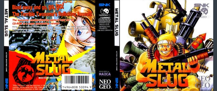 Metal Slug - Neo Geo CD | VideoGameX