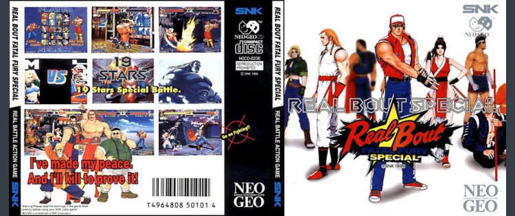 Real Bout: Fatal Fury Special - Neo Geo CD | VideoGameX