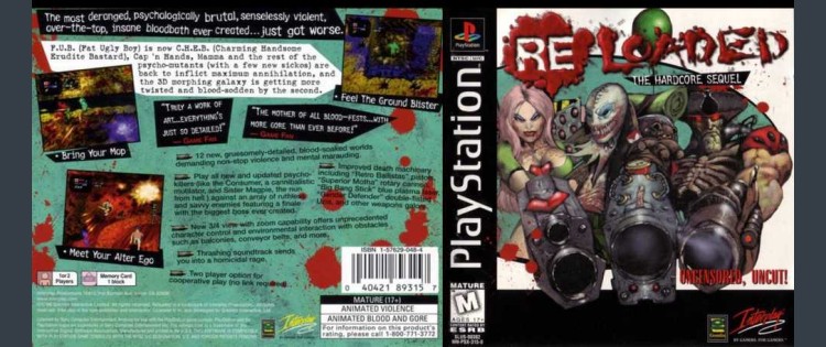 Re-Loaded: The Hardcore Sequel - PlayStation | VideoGameX