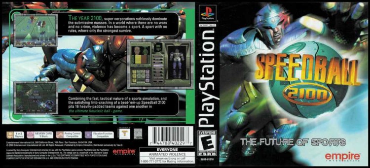 Speedball 2100 - PlayStation | VideoGameX