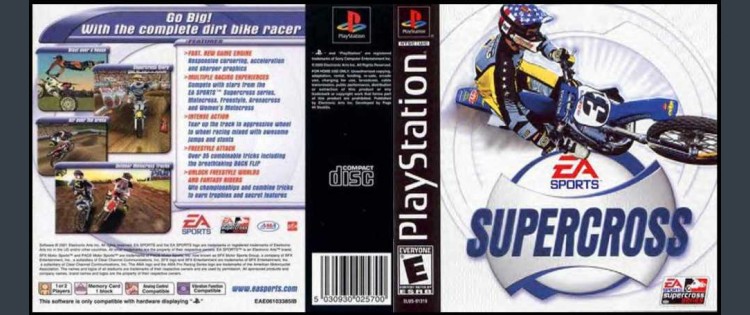 Supercross - PlayStation | VideoGameX