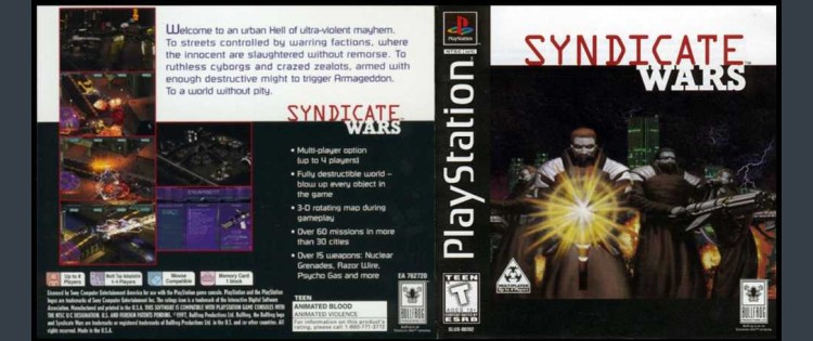 Syndicate Wars - PlayStation | VideoGameX