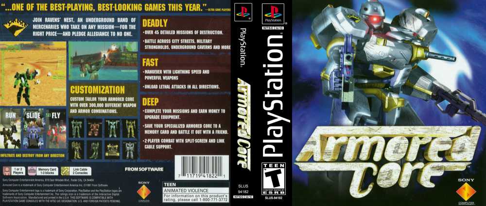 GameResources/PSX/ArmoredCore - TASVideos