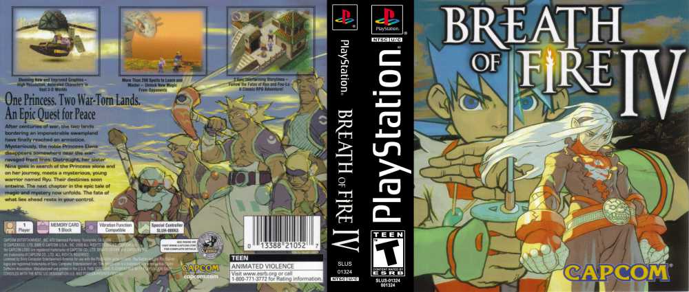 Breath of Fire IV - PlayStation | VideoGameX