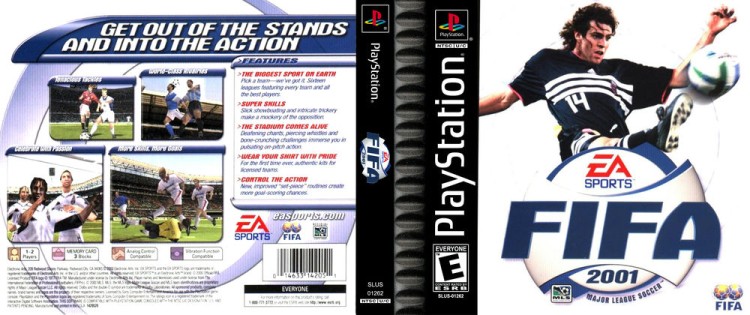 FIFA 2001: Major League Soccer - PlayStation | VideoGameX