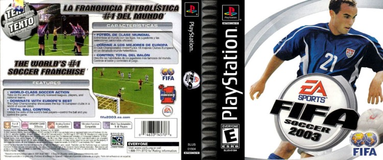 FIFA Soccer 2003 - PlayStation | VideoGameX