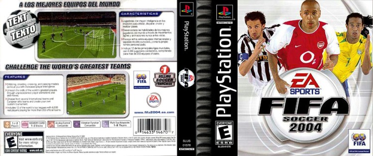 FIFA Soccer 2004 - PlayStation | VideoGameX