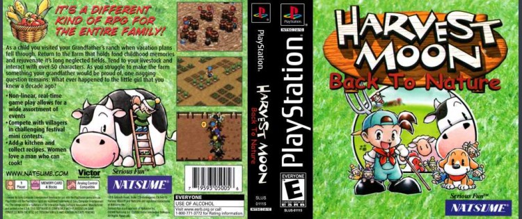 Harvest Moon: Back to Nature - PlayStation | VideoGameX