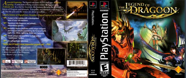Legend of Dragoon - PlayStation | VideoGameX