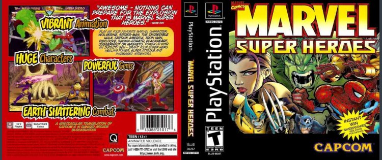 Marvel Super Heroes - PlayStation | VideoGameX