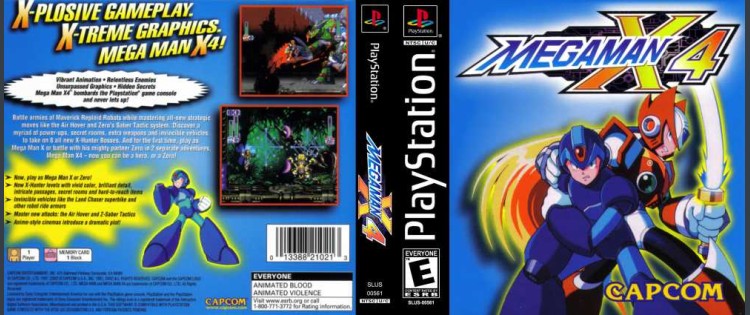 Mega Man X4 - PlayStation | VideoGameX