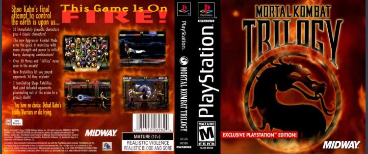 Mortal Kombat Trilogy - PlayStation | VideoGameX