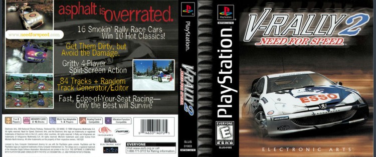 V-Rally 2: Need for Speed - PlayStation | VideoGameX