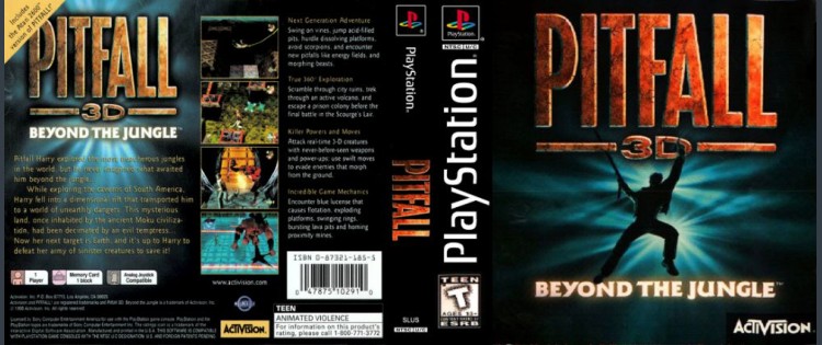 Pitfall 3D: Beyond the Jungle - PlayStation | VideoGameX