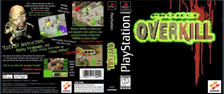 Project Overkill - PlayStation | VideoGameX