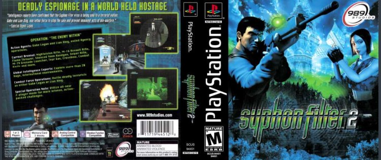 Syphon Filter 2 - PlayStation | VideoGameX