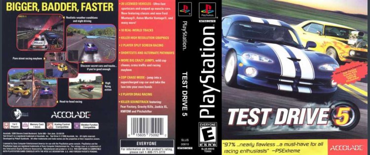 Test Drive 5 - PlayStation | VideoGameX