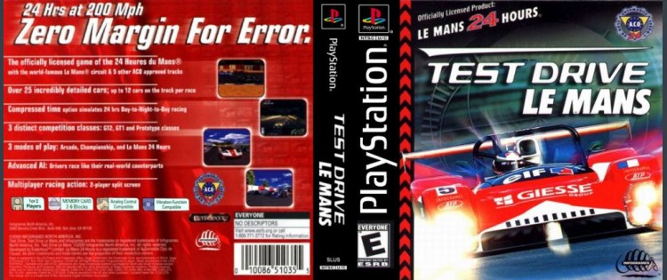 Test Drive Le Mans - PlayStation | VideoGameX