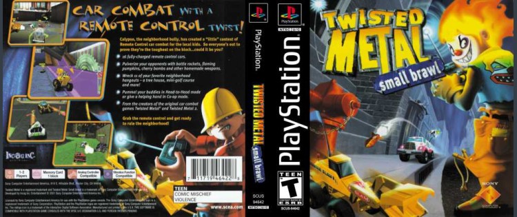 Twisted Metal: Small Brawl - PlayStation | VideoGameX