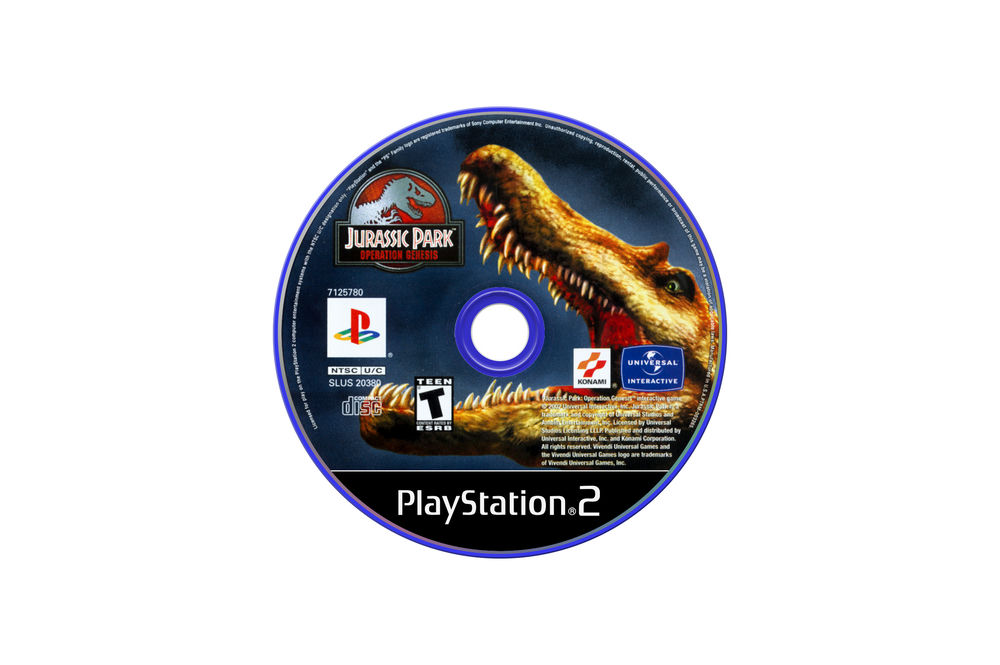 Jurassic Park Operation Genesis Portugues Playstation 2 Dvd