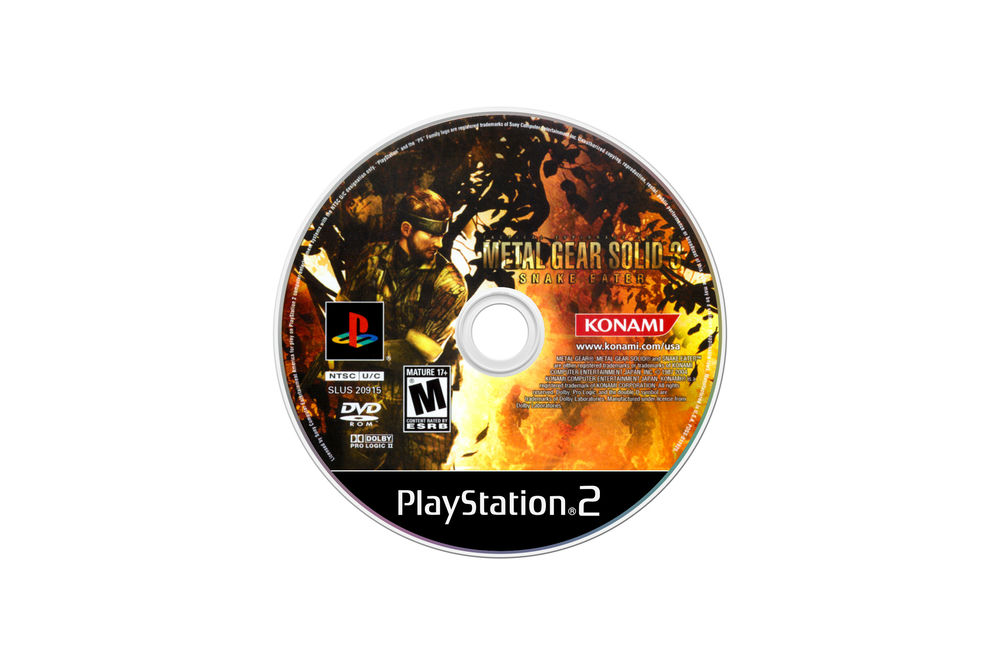  Metal Gear Solid 3 Snake Eater - PlayStation 2