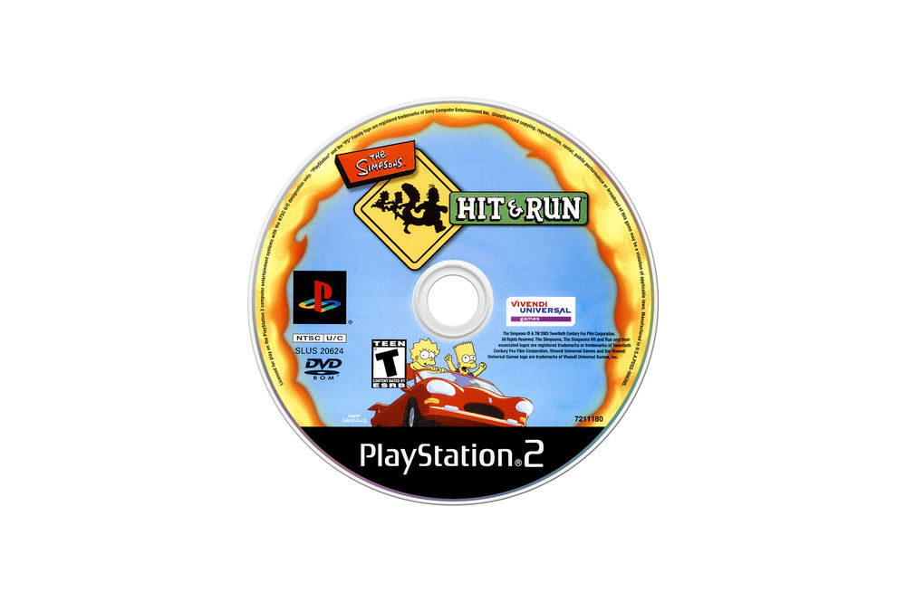 The Simpsons: Hit and Run - PlayStation 2, PlayStation 2