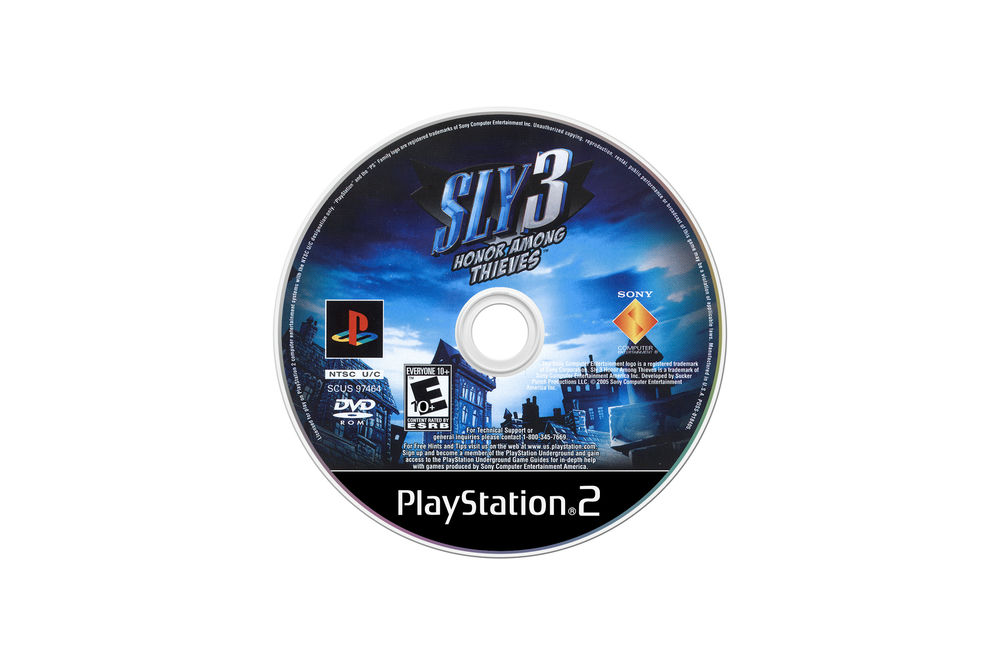 Sly 3 Honor Among Thieves Sony Playstation 2 Game