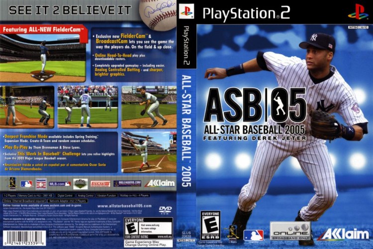 All-Star Baseball 2005 - PlayStation 2 | VideoGameX