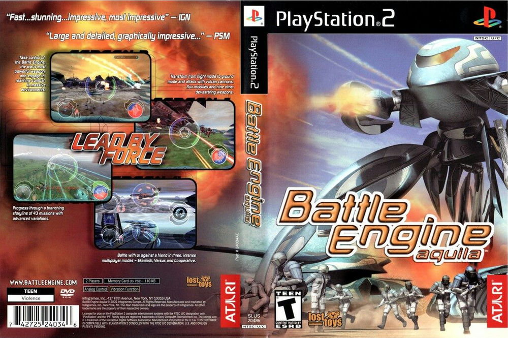 Cenapop · Battle Engine Aquila (PlayStation 2)