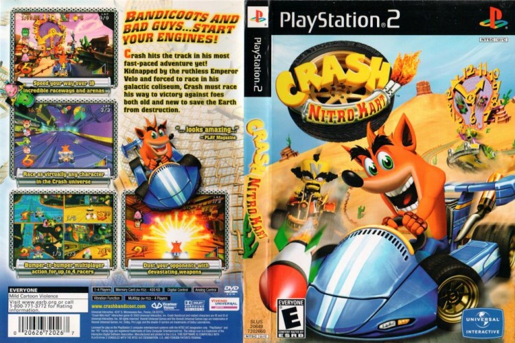 Crash Nitro Kart - PlayStation 2 | VideoGameX