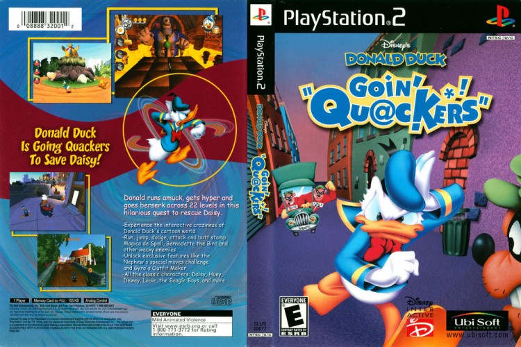 Donald Duck Goin' Qu@ckers! - PlayStation 2 | VideoGameX
