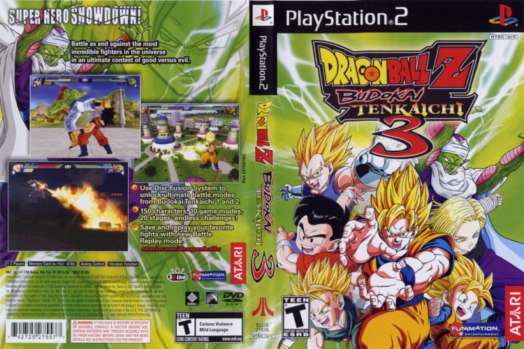 dragon ball z budokai tenkaichi 3 ps