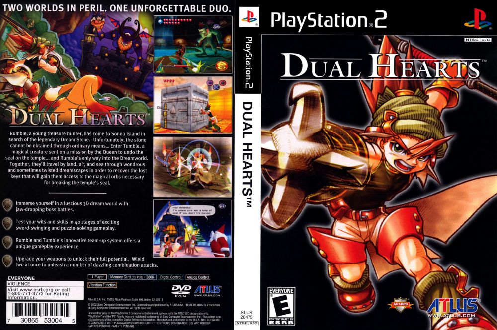 dual hearts ps2