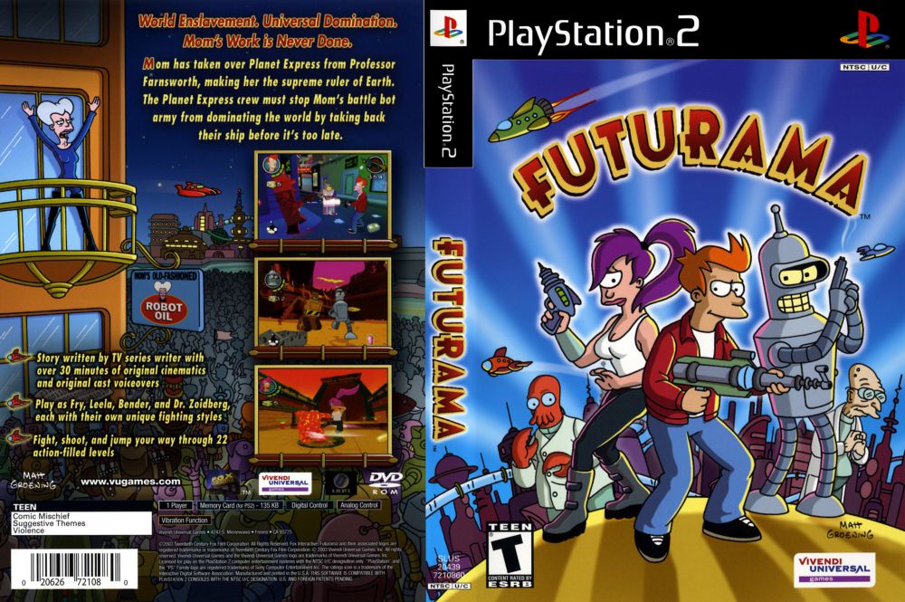 Futurama deals playstation 2