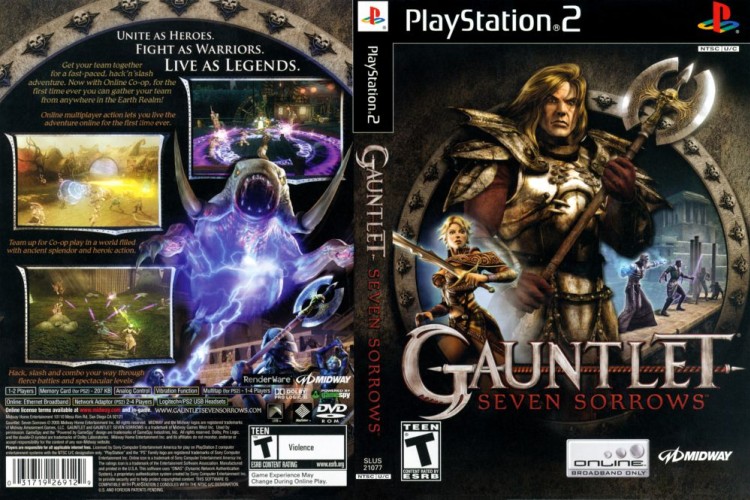 Gauntlet: Seven Sorrows - PlayStation 2 | VideoGameX