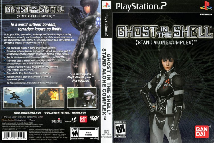 Ghost in the Shell: Stand Alone Complex - PlayStation 2 | VideoGameX