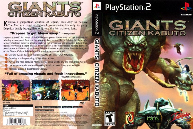 Giants: Citizen Kabuto - PlayStation 2 | VideoGameX