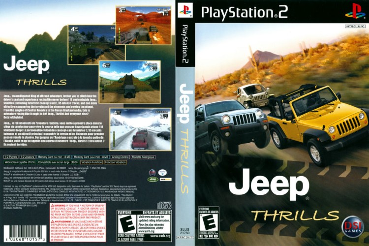 Jeep Thrills - PlayStation 2 | VideoGameX