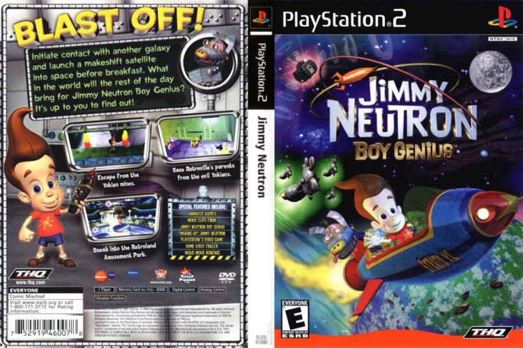 Jimmy Neutron Boy Genius - PlayStation 2 | VideoGameX