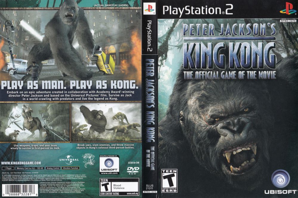 king kong playstation 2