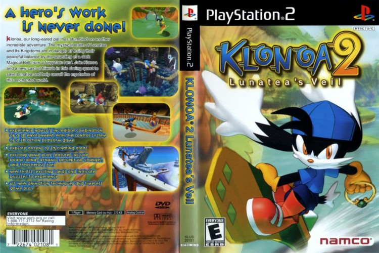 Klonoa 2: Lunatea's Veil - PlayStation 2 | VideoGameX