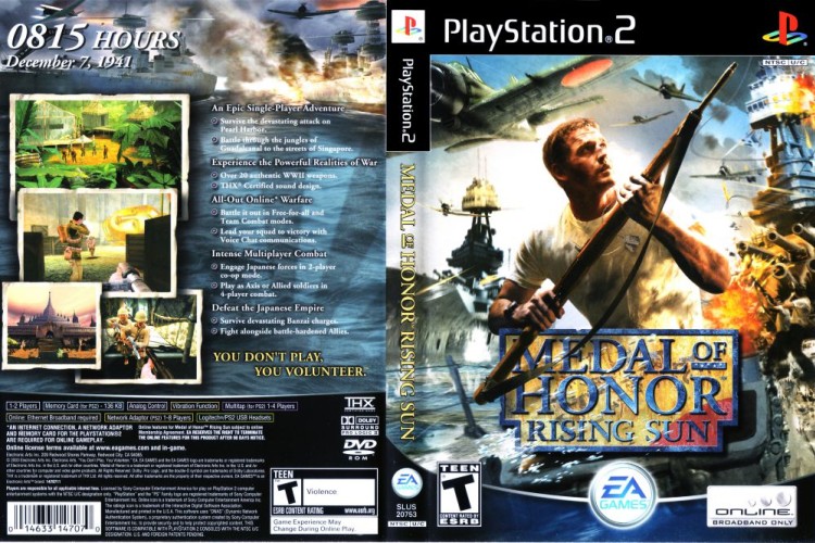 Medal of Honor: Rising Sun - PlayStation 2 | VideoGameX