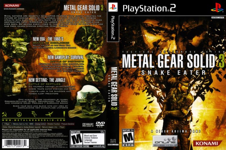 Metal Gear Solid 3: Snake Eater - PlayStation 2 | VideoGameX