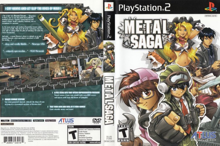 Metal Saga - PlayStation 2 | VideoGameX