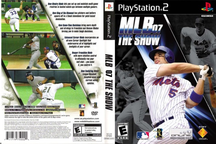 MLB 07: The Show - PlayStation 2 | VideoGameX