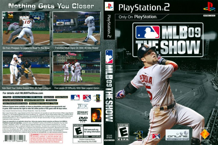 MLB 09: The Show - PlayStation 2 | VideoGameX