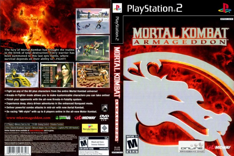 Mortal Kombat: Armageddon - PlayStation 2 | VideoGameX