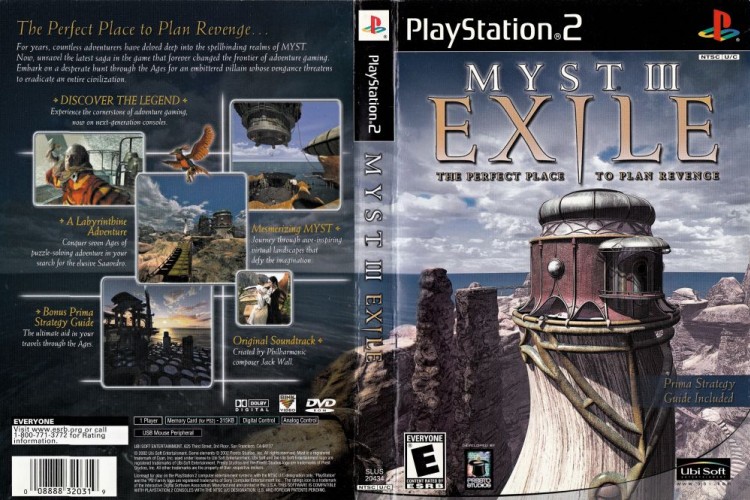 Myst III: Exile - PlayStation 2 | VideoGameX